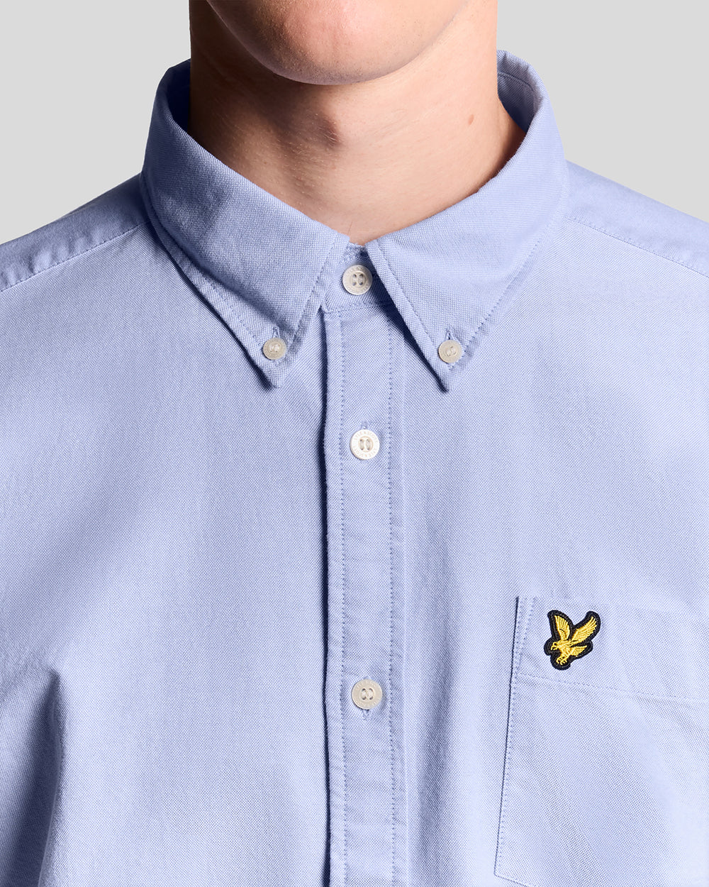 Lyle & Scott Mens Cotton Button Down Oxford Shirt | Riviera