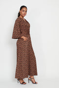 Onjenu Laurie Jumpsuit in Leo Brown