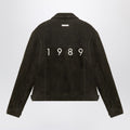 Dark Brown Shearling Jacket