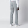Grey cotton jogging trousers