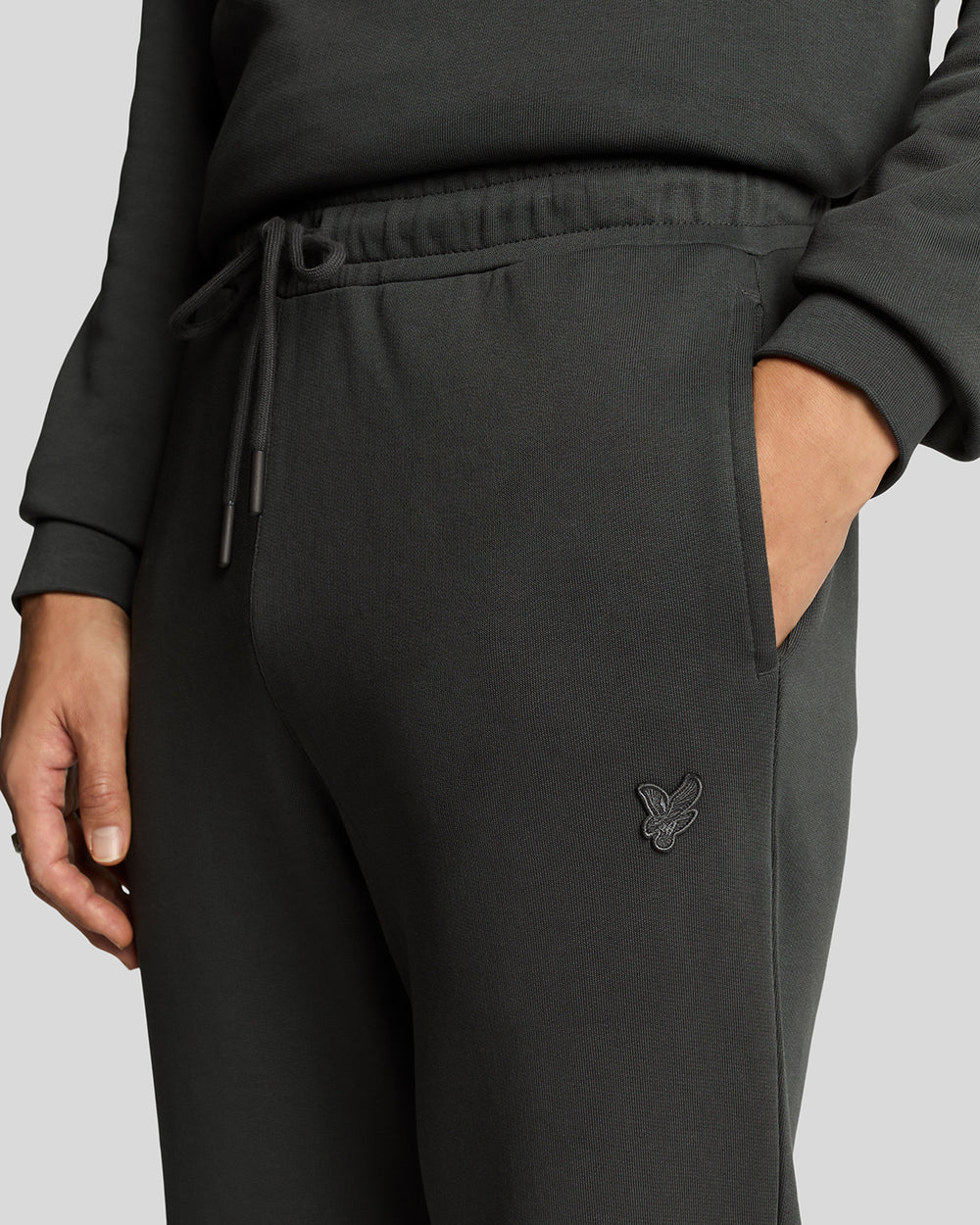 Lyle & Scott Mens Superfine Cotton Slim Joggers | Gunmetal