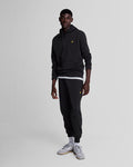 Lyle & Scott Mens Skinny Fit Cotton Joggers | Jet Black