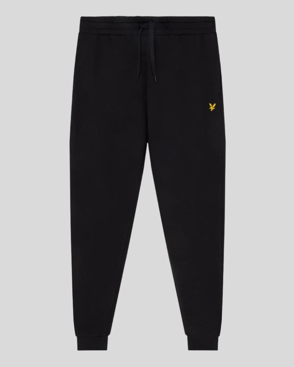 Lyle & Scott Mens Skinny Fit Cotton Joggers | Jet Black