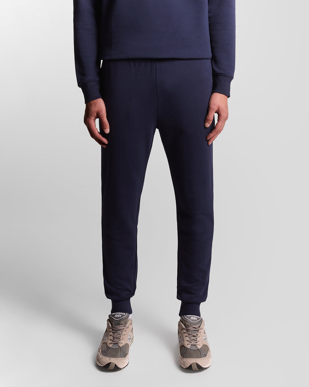 Lyle & Scott Mens Skinny Fit Cotton Joggers | Navy