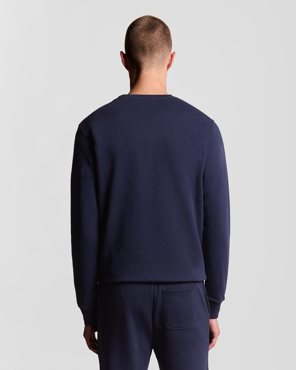 Lyle & Scott Mens Skinny Fit Cotton Joggers | Navy