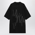 Black Jumbo cotton T-shirt