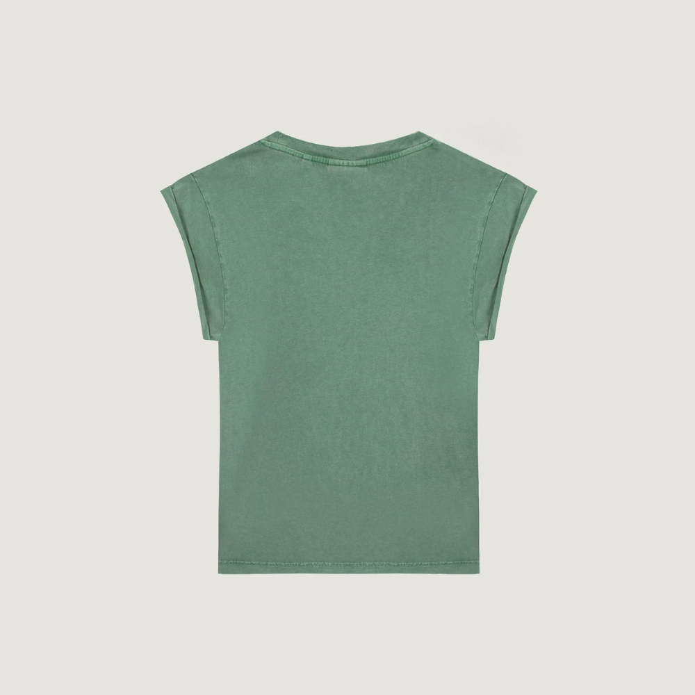 Maison Labiche Sedaine 'Out of Office' T-Shirt - Ivy