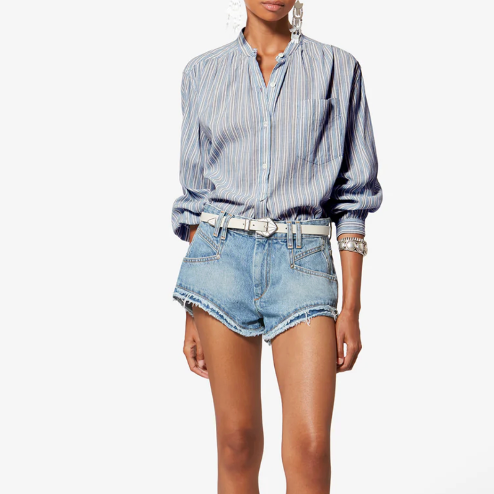 Marant Etoile Sapha Shirt - Blue
