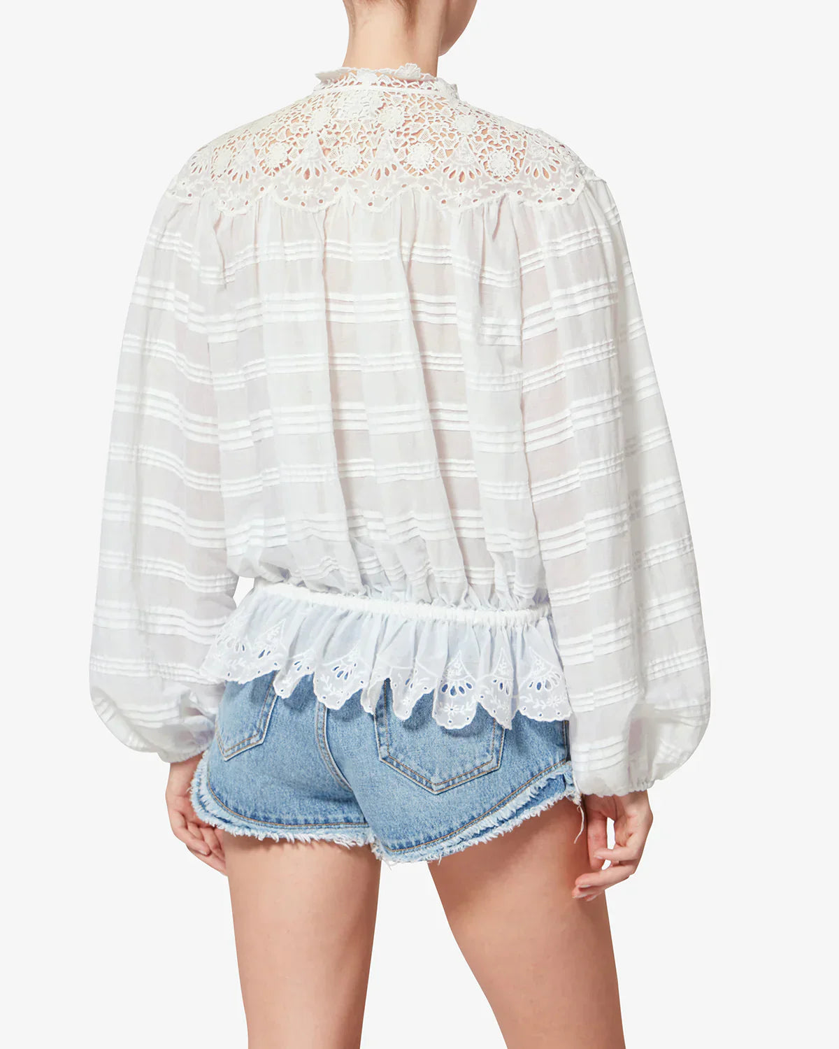 Marant Etoile Polly Blouse in White