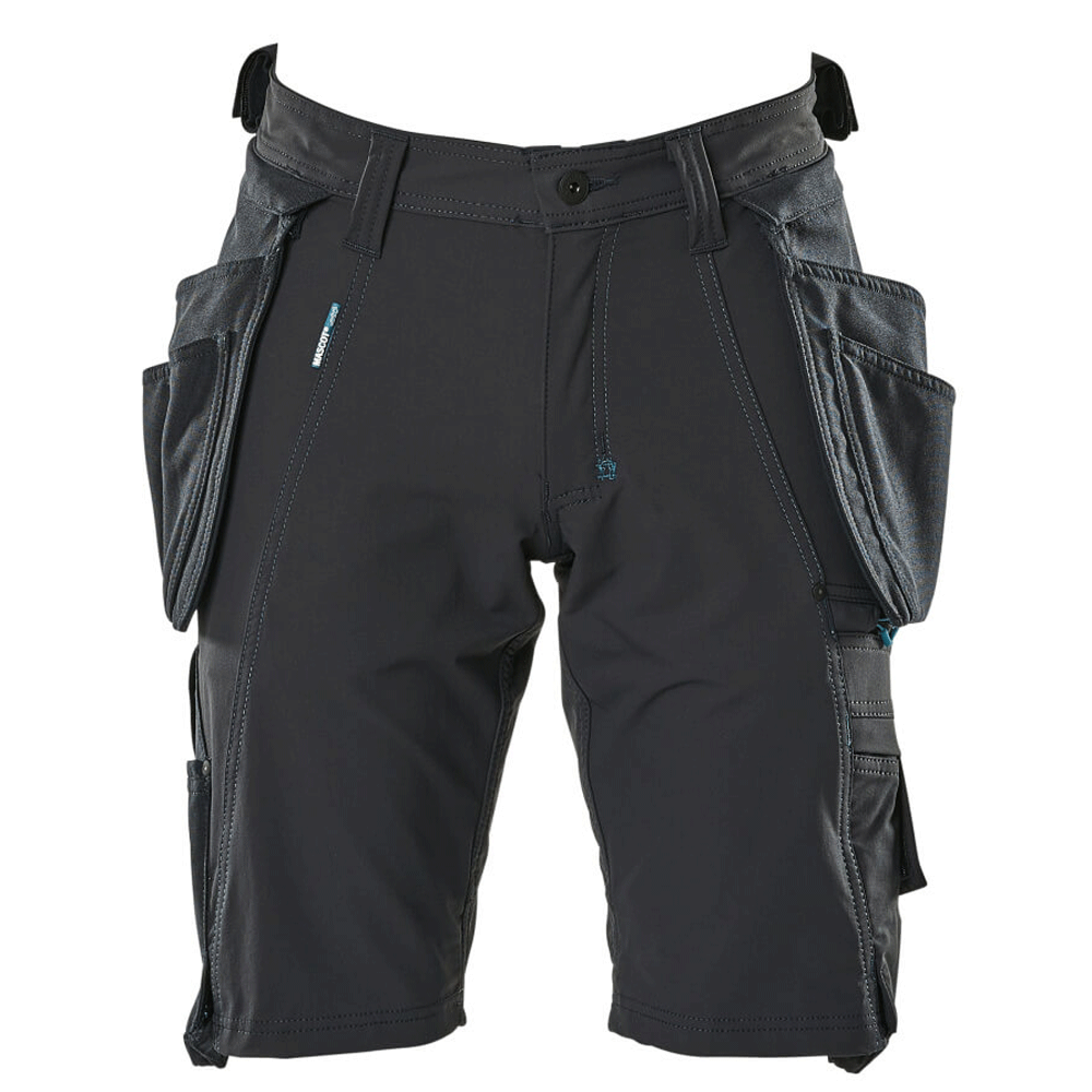 Mascot Advanced 17149 Water-Repellent Stretch Work Shorts Dark Navy / 44" Waist