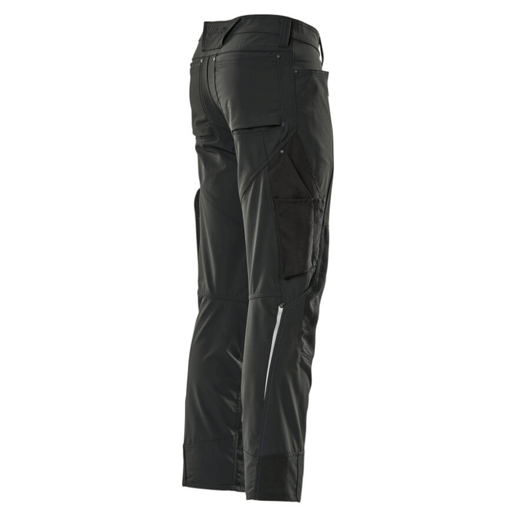 Mascot Advanced 17179 Ultimate Stretch Kneepad Work Trousers Black / 44" Waist, 35" Leg