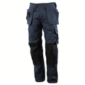 Mascot Lindos 07379 Kneepad Holster Pocket Work Trousers Dark Navy / 40" Waist, 32" Leg