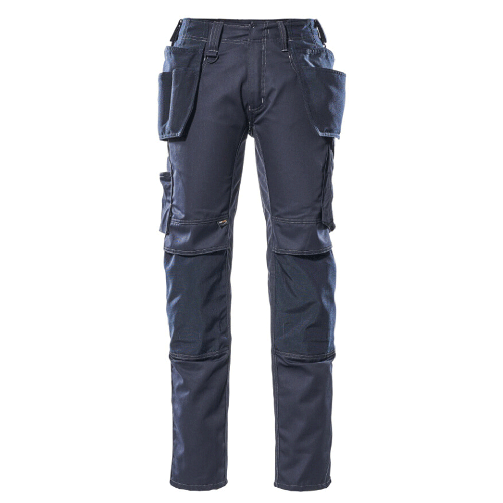 Mascot Unique 17731 Kassel Kneepad Holster Pocket Work Trousers Dark Navy / 38" Waist, 30" Leg