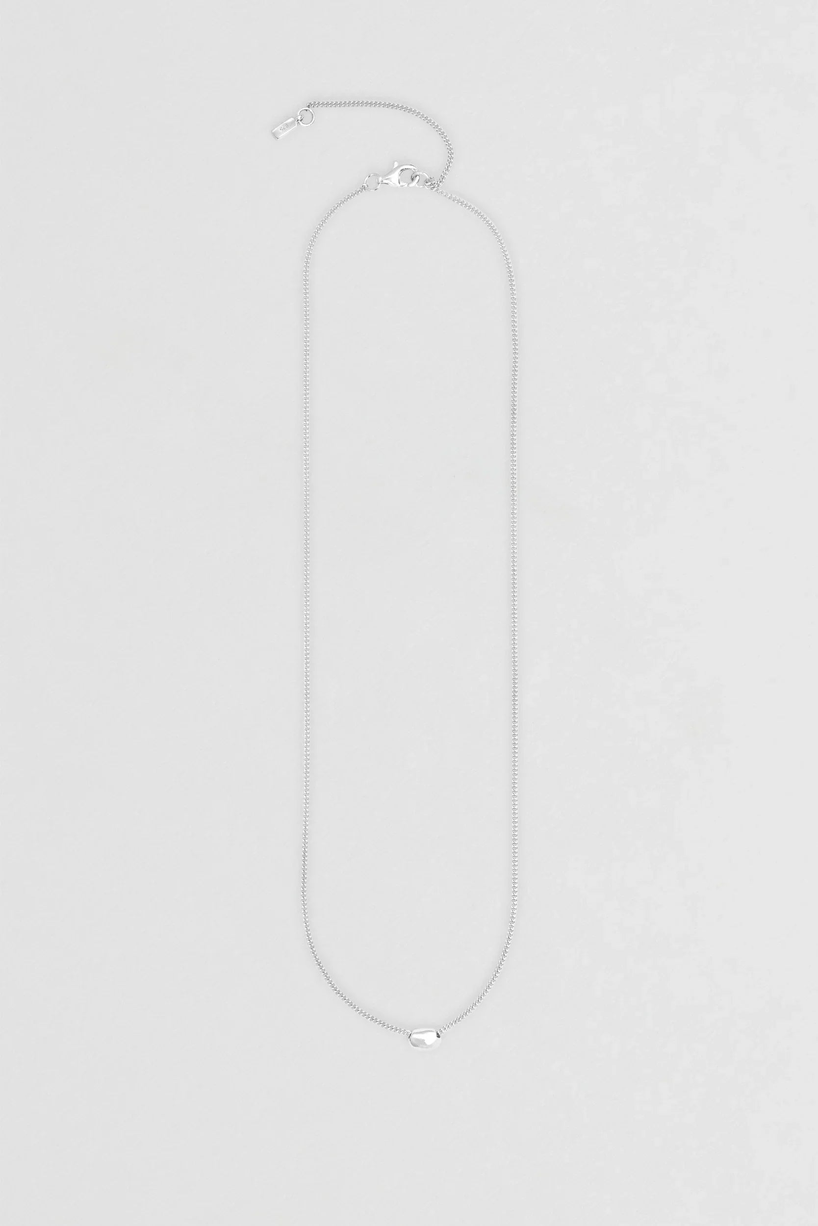 Nina Gordon Silver Mini Drop Necklace