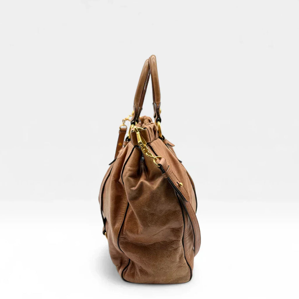 🔥 Pre-owned Miu Miu Handtasche Vitello Lux groß 🔥