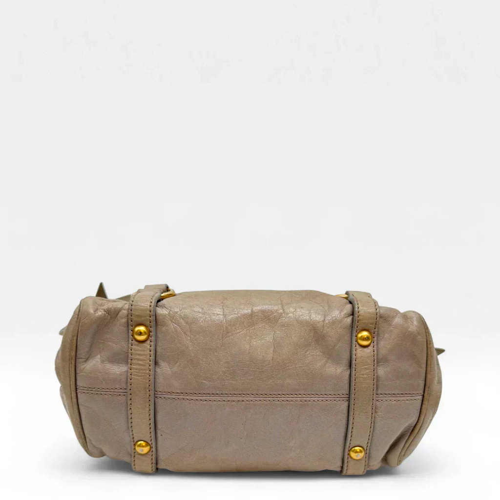 🔥 Pre-owned Miu Miu handbag Vitello Satchel small 🔥