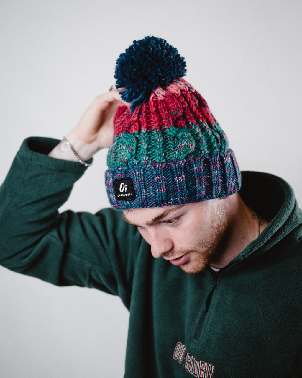 Outside In Pom Pom Hat | Retro Pop