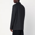 Black melange Prince of Wales jacket