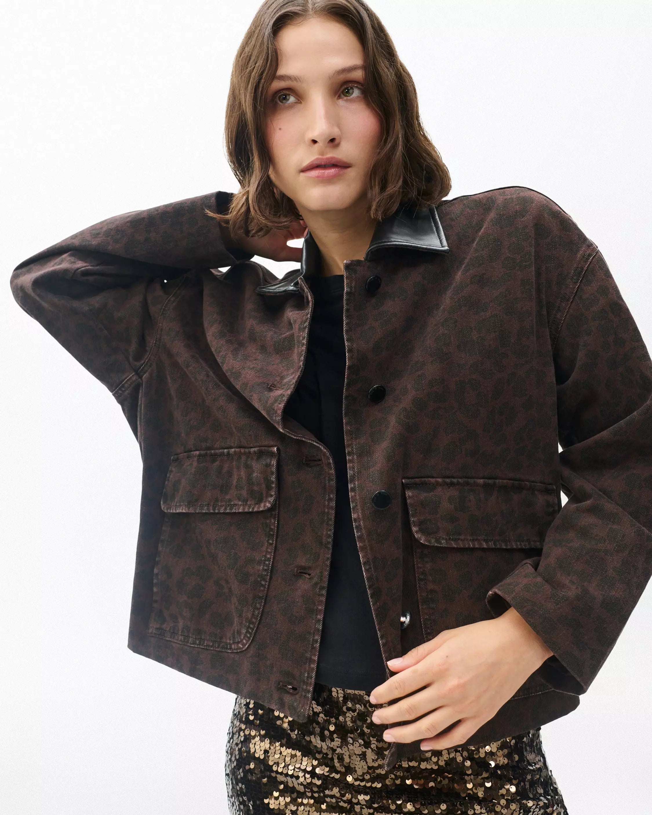 Rag & Bone Natalia Jacket in Espresso