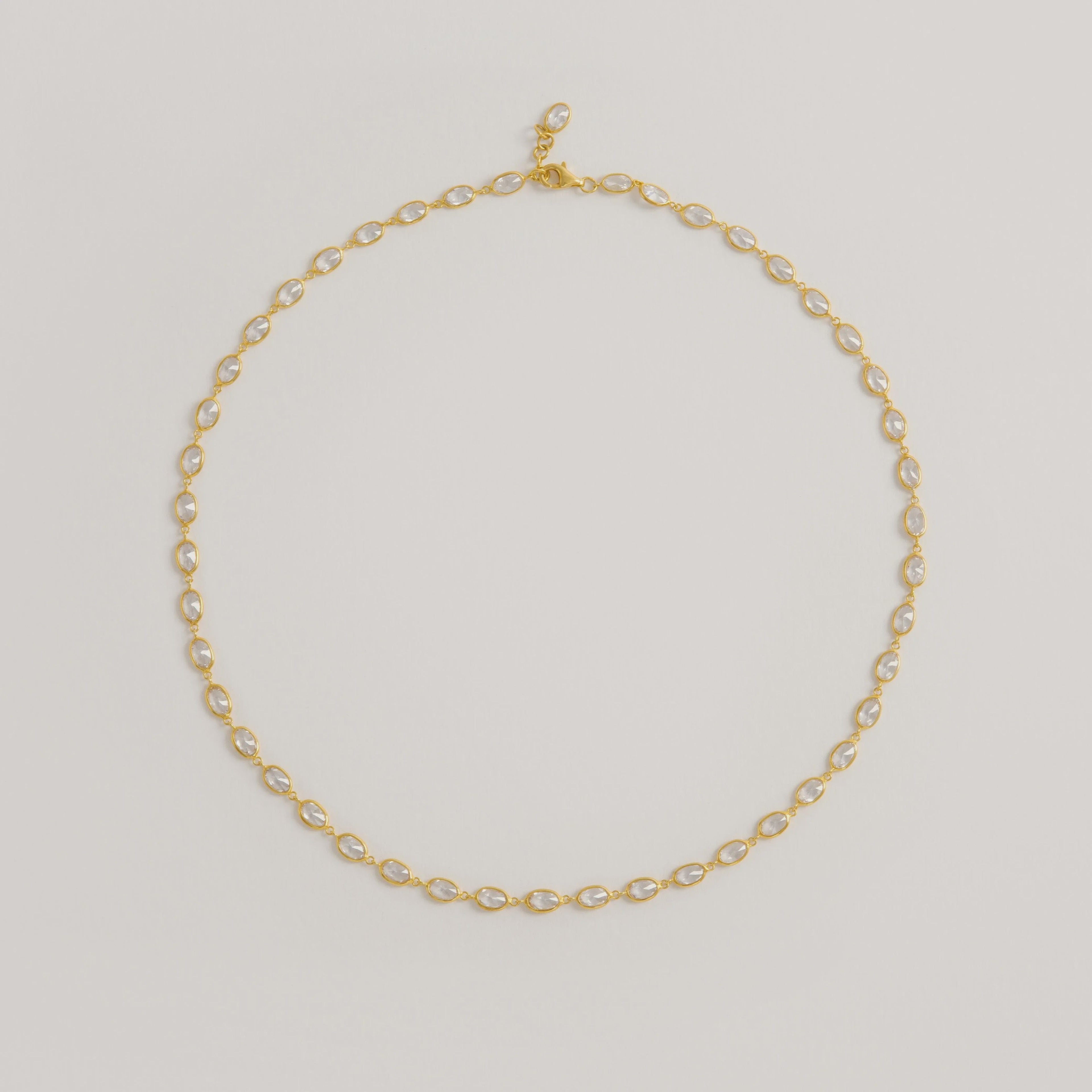 Freya Rose Oval Frames Necklace