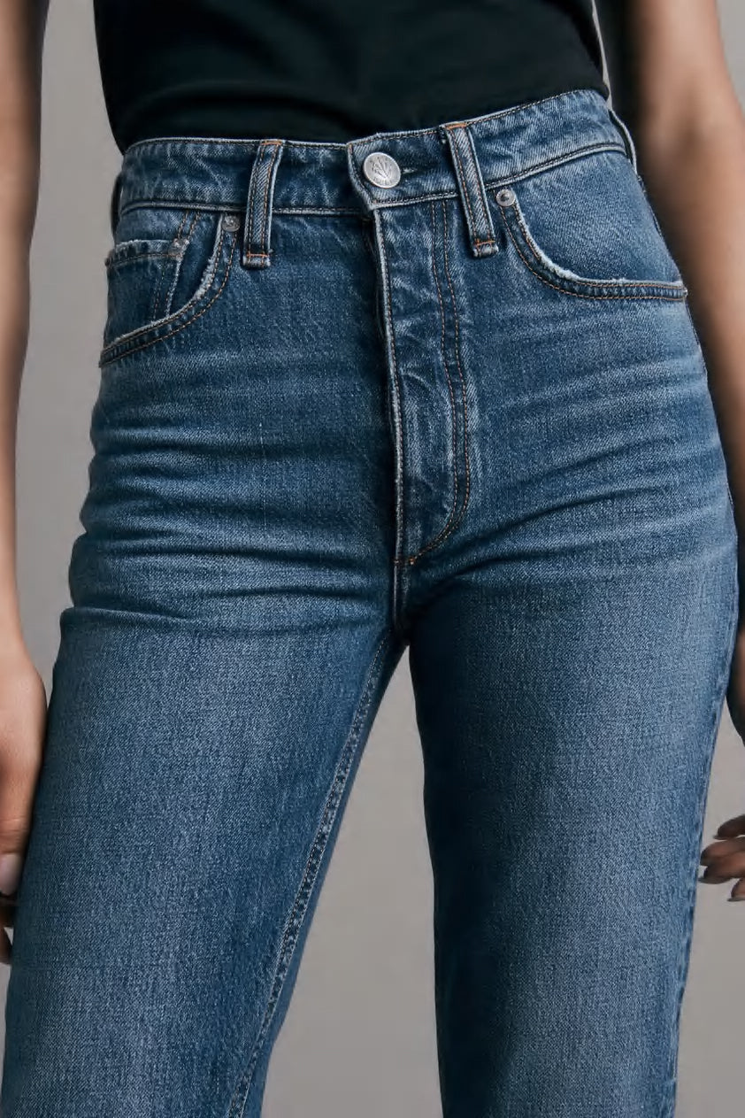 rag & bone Nina High-Rise Ankle Cigarette Jeans