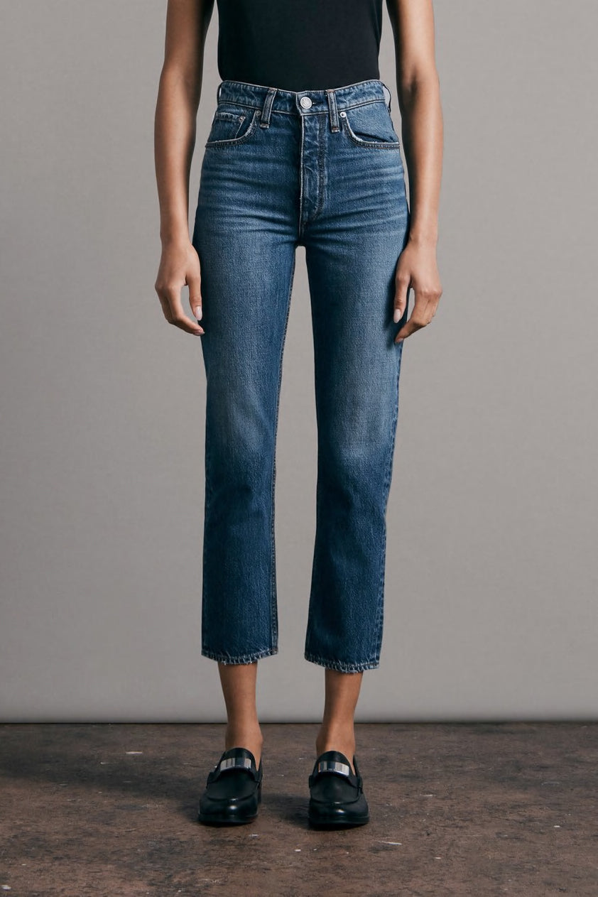rag & bone Nina High-Rise Ankle Cigarette Jeans