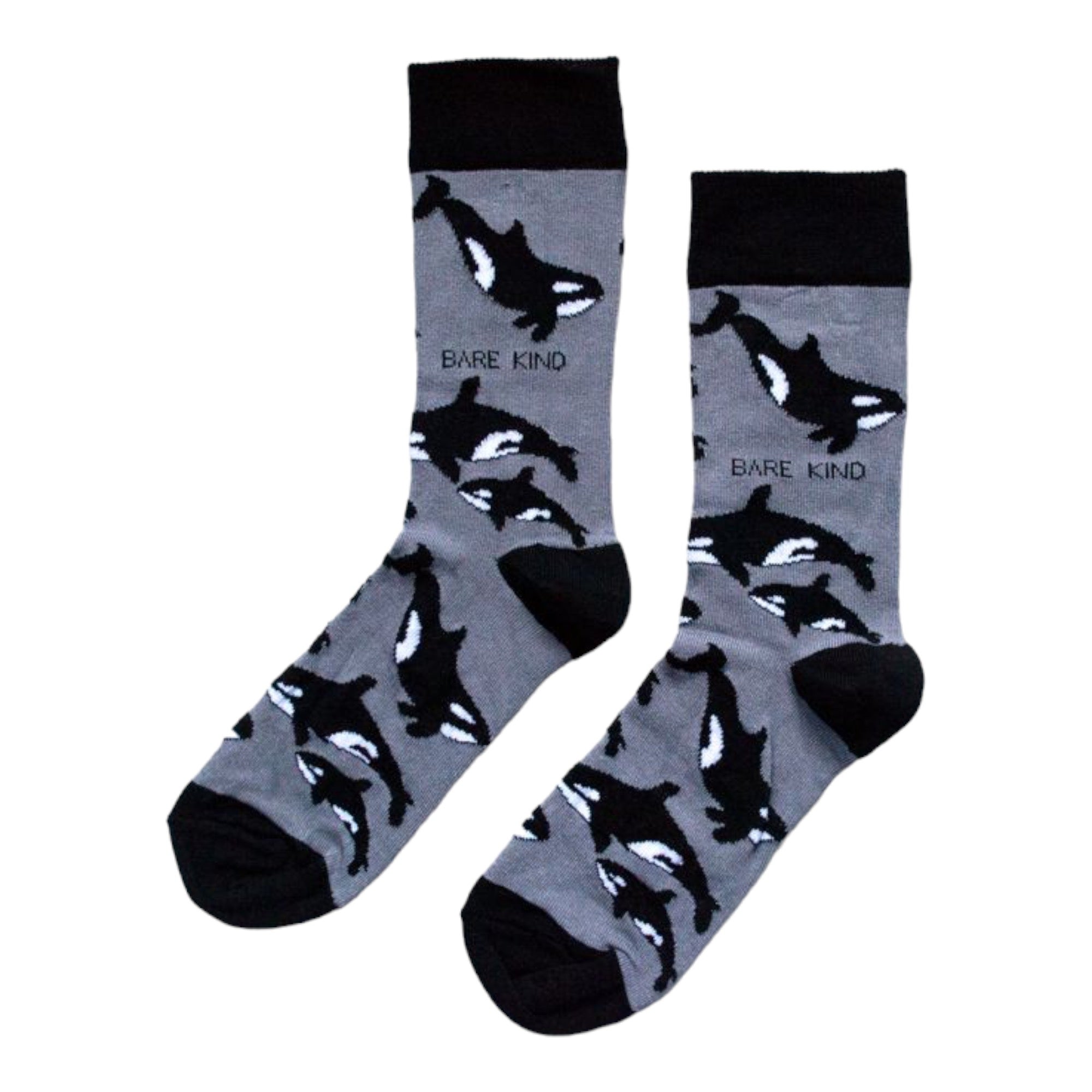 Bare Kind Save the Orca Bamboo Socks