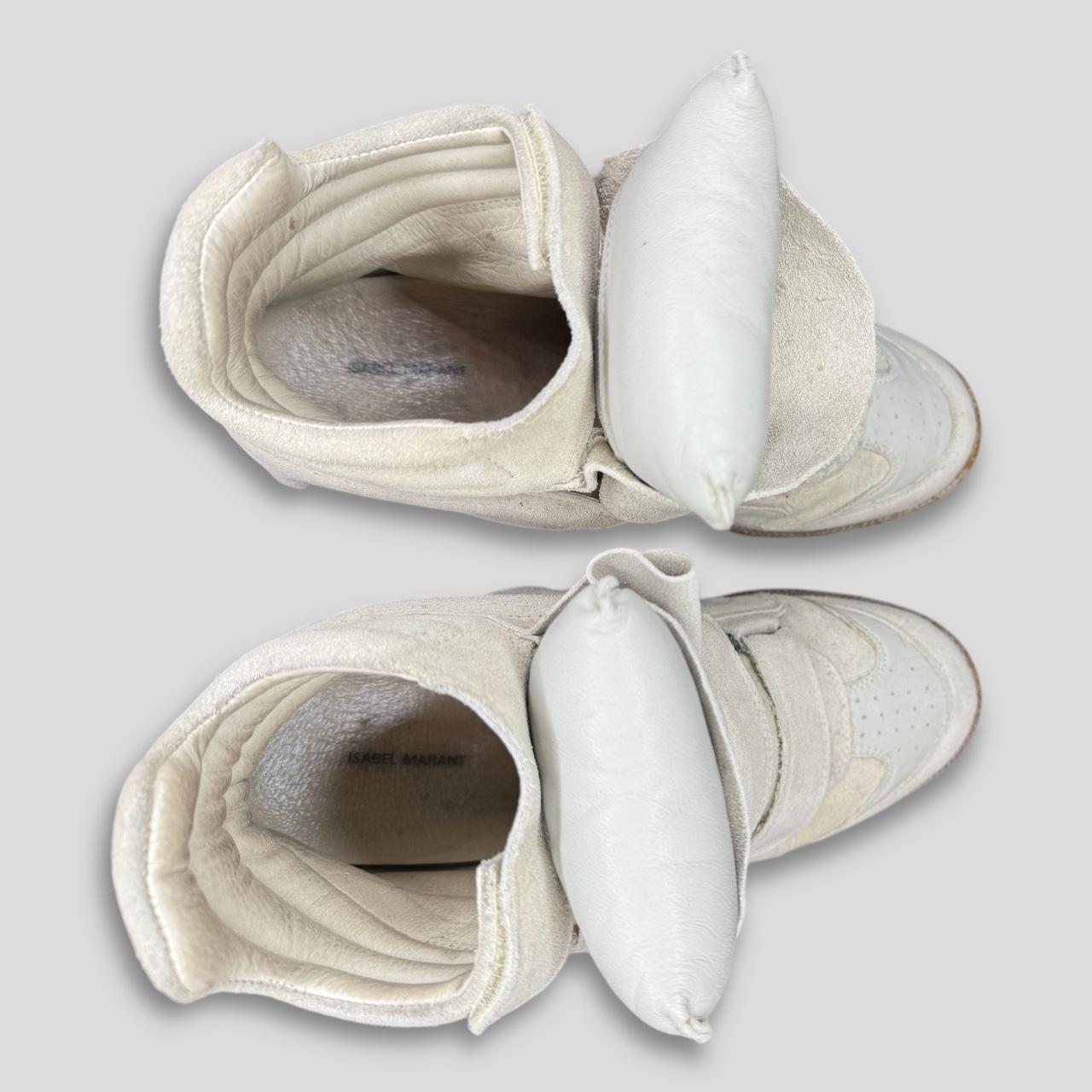 Isabel Marant Women's Cream and White Trainers