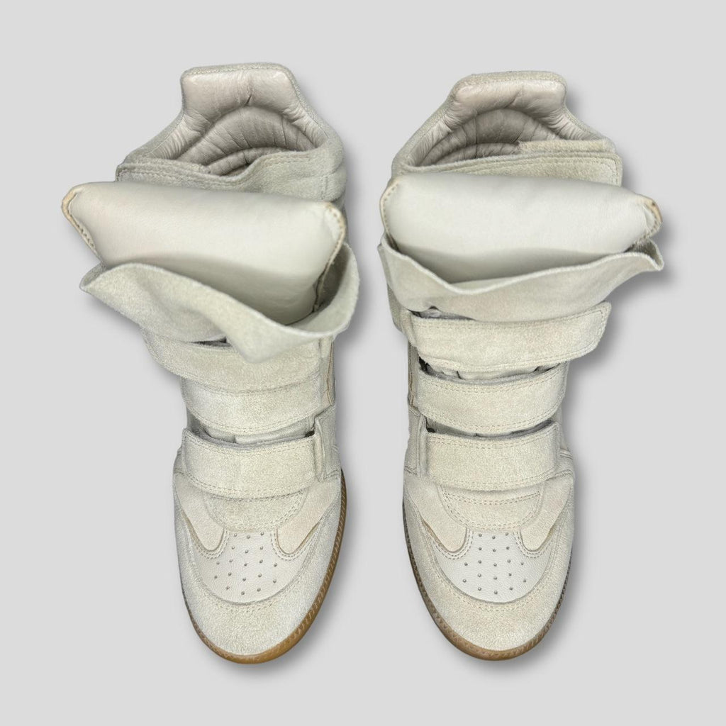 Isabel Marant Women's Cream Trainers