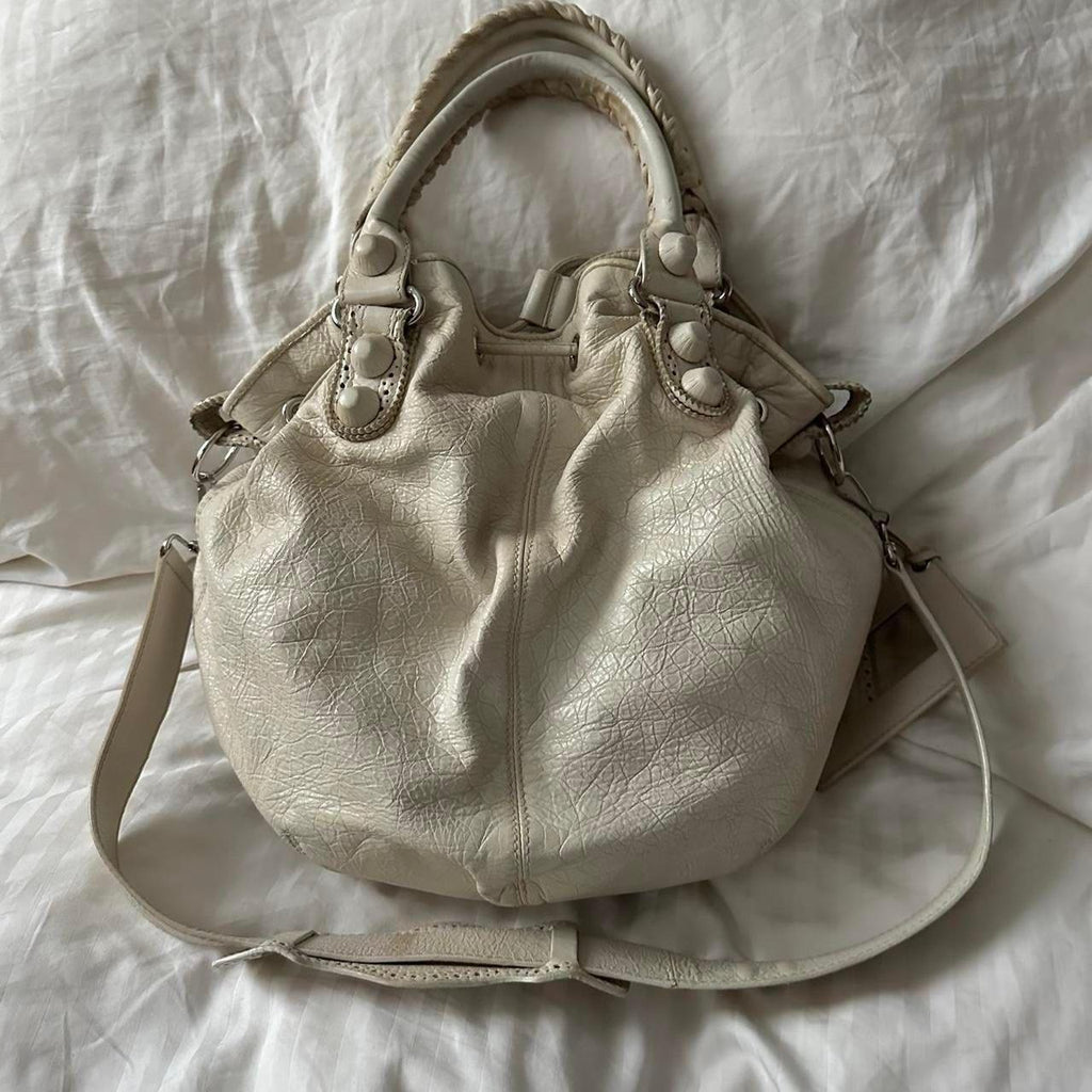 Balenciaga Pompon Bucket Bag