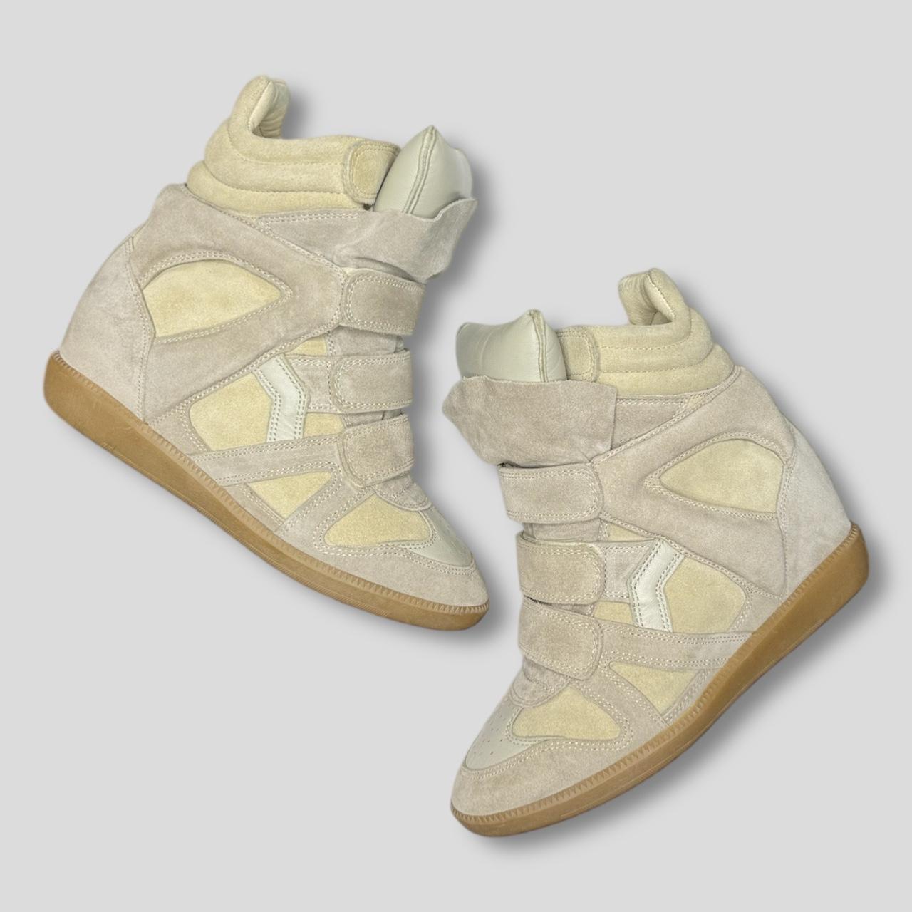 Isabel Marant Women's Cream Trainers