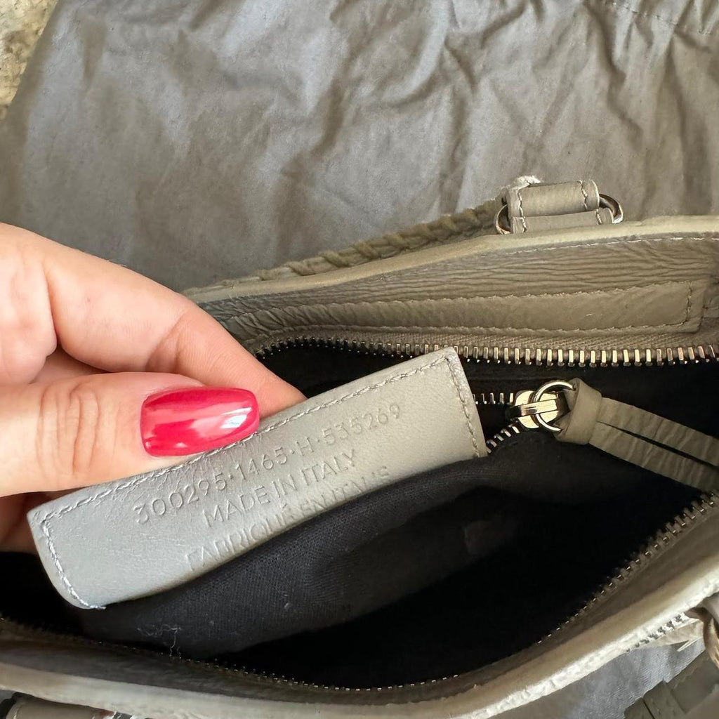 Authentic Balenciaga Classic City Mini – Grey