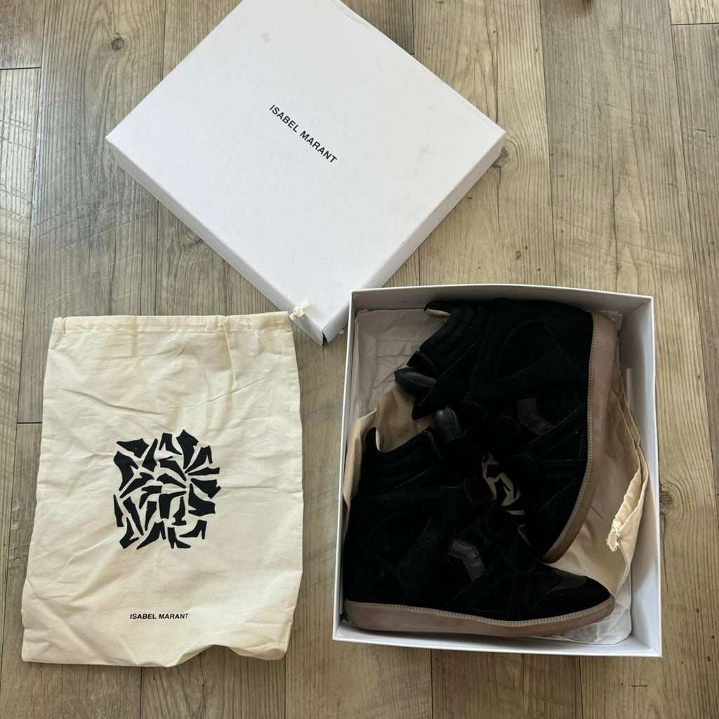 Isabel Marant Women's Black Trainers