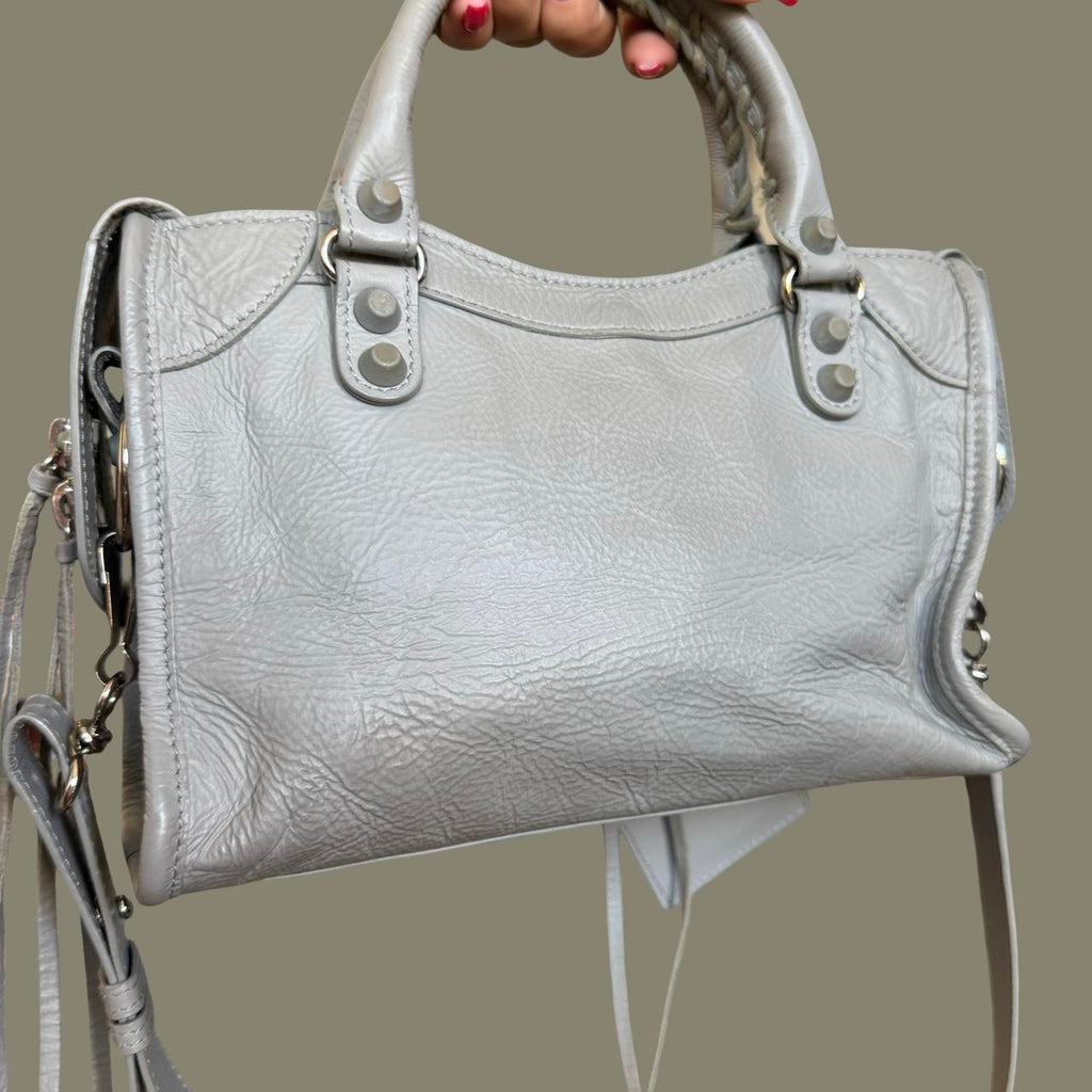 Authentic Balenciaga Classic City Mini – Grey