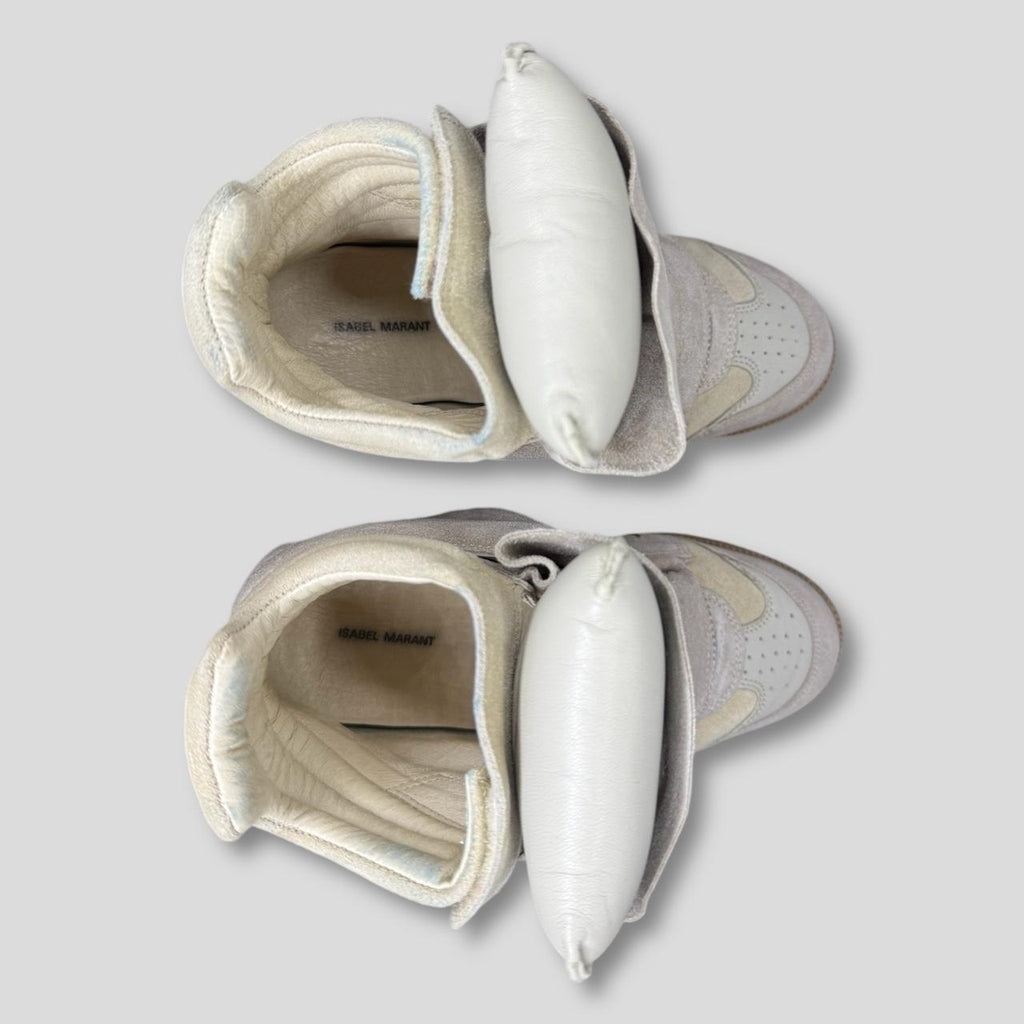 Isabel Marant Women's Cream Trainers
