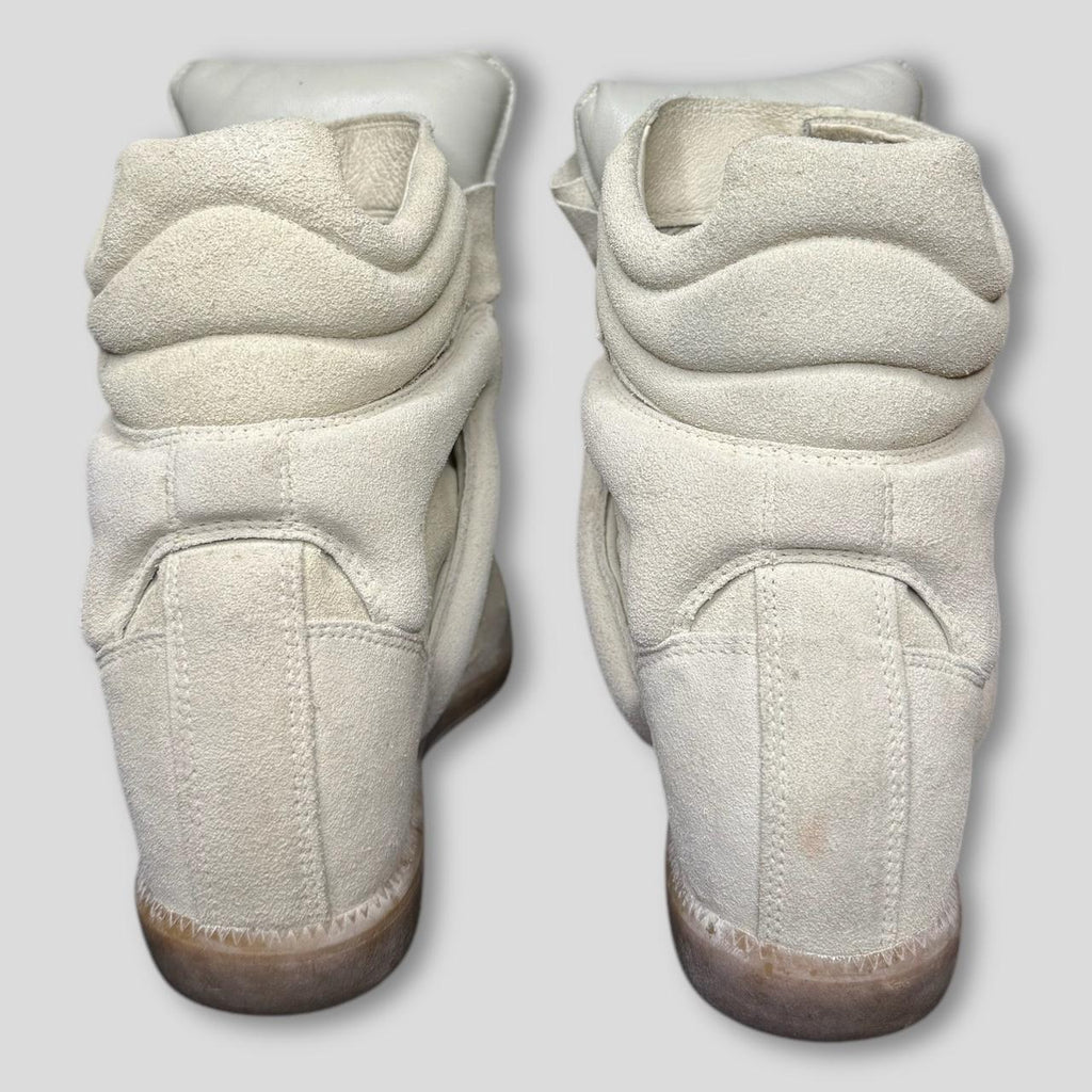 Isabel Marant Women's Cream and White Trainers