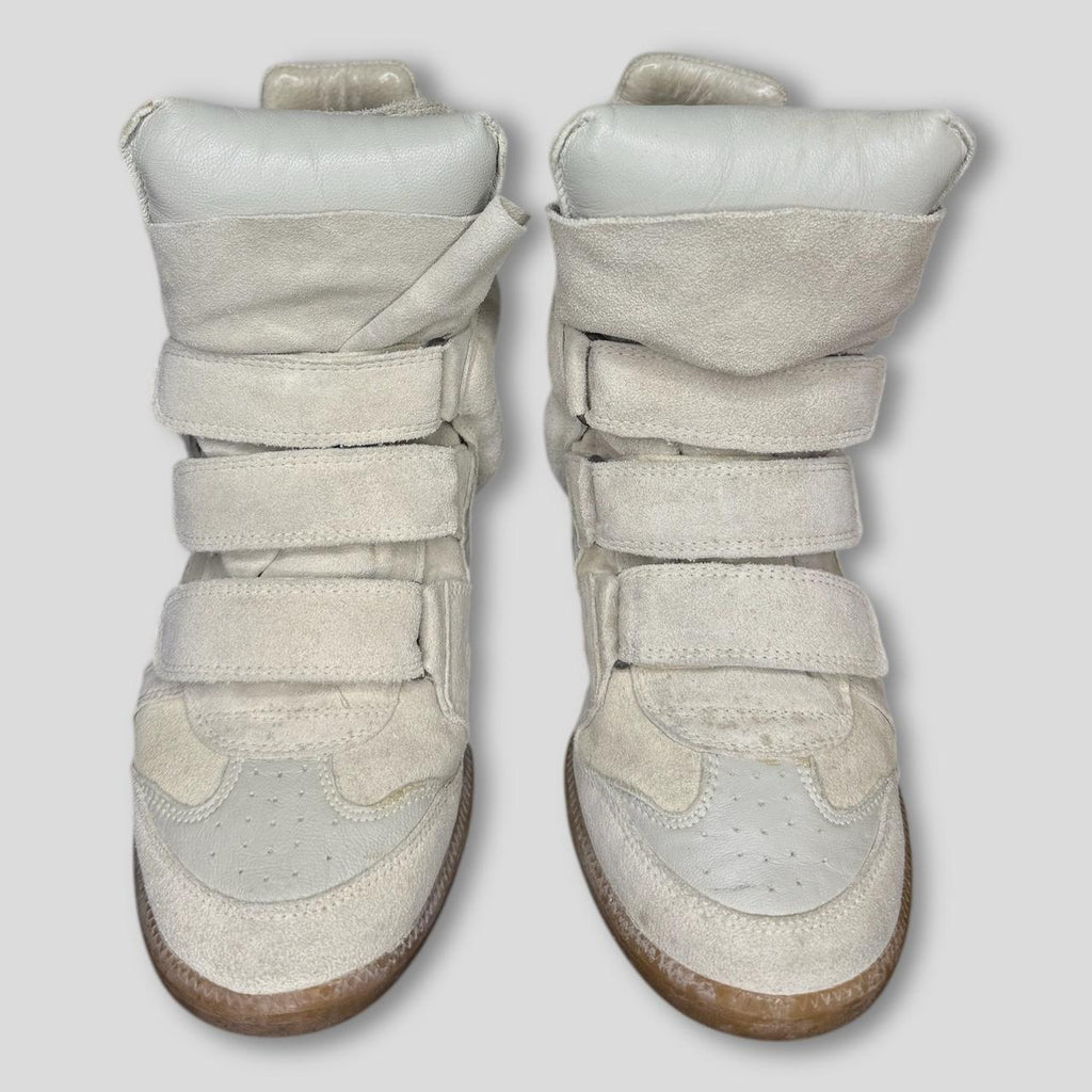 Isabel Marant Women's Cream and White Trainers