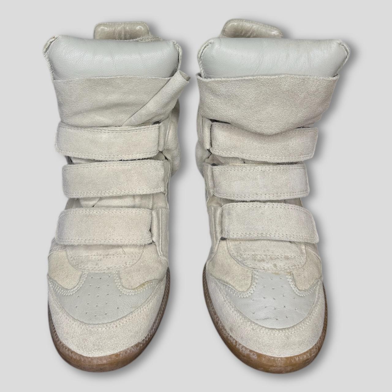 Isabel Marant Women's Cream and White Trainers