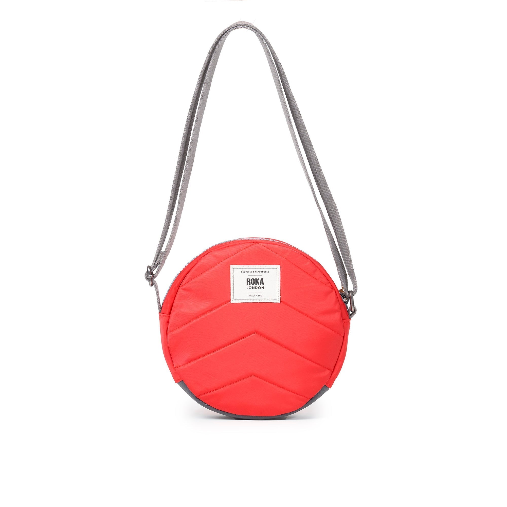 ROKA Paddington B Small Recycled Nylon Bag | Chilli Oil