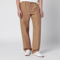 Camel linen trousers