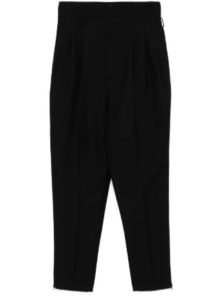 HIGH-WAISTED TROUSERS