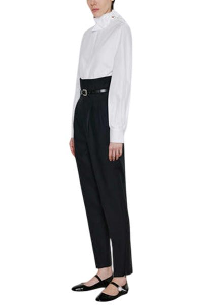 HIGH-WAISTED TROUSERS