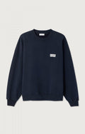 American Vintage Plizzy Sweatshirt in Navy