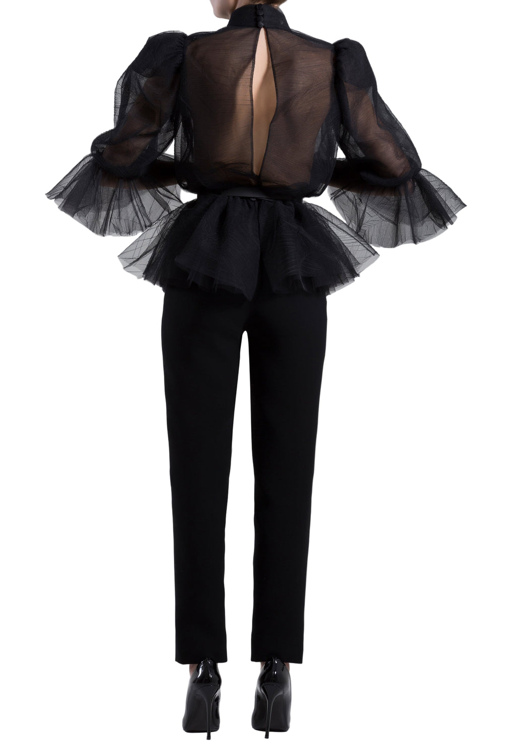 RUFFLED BLOUSE