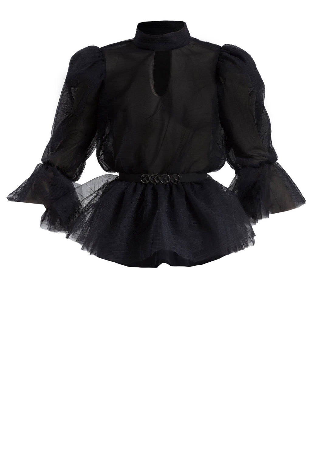 RUFFLED BLOUSE