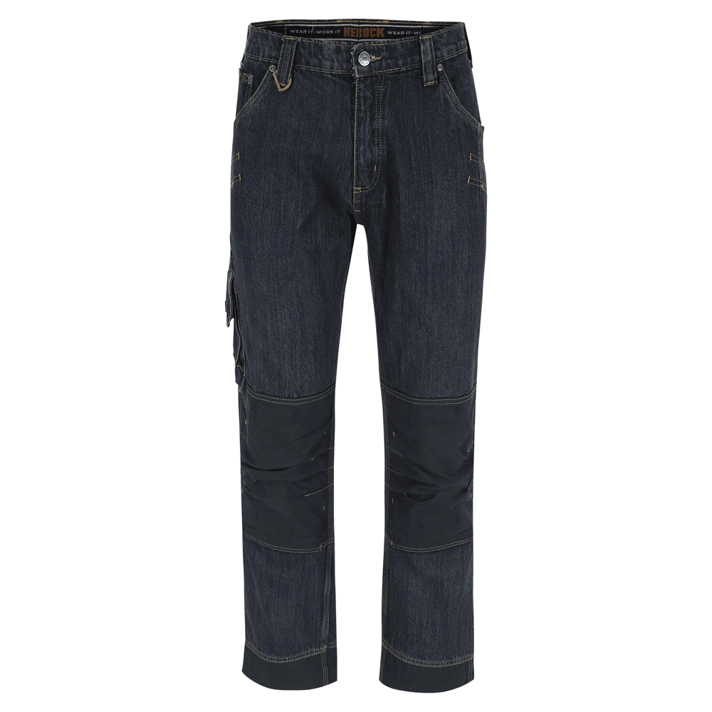 Herock Kronos Kneepad Jeans Trouser Dark Denim / 30" Waist, 32" Leg