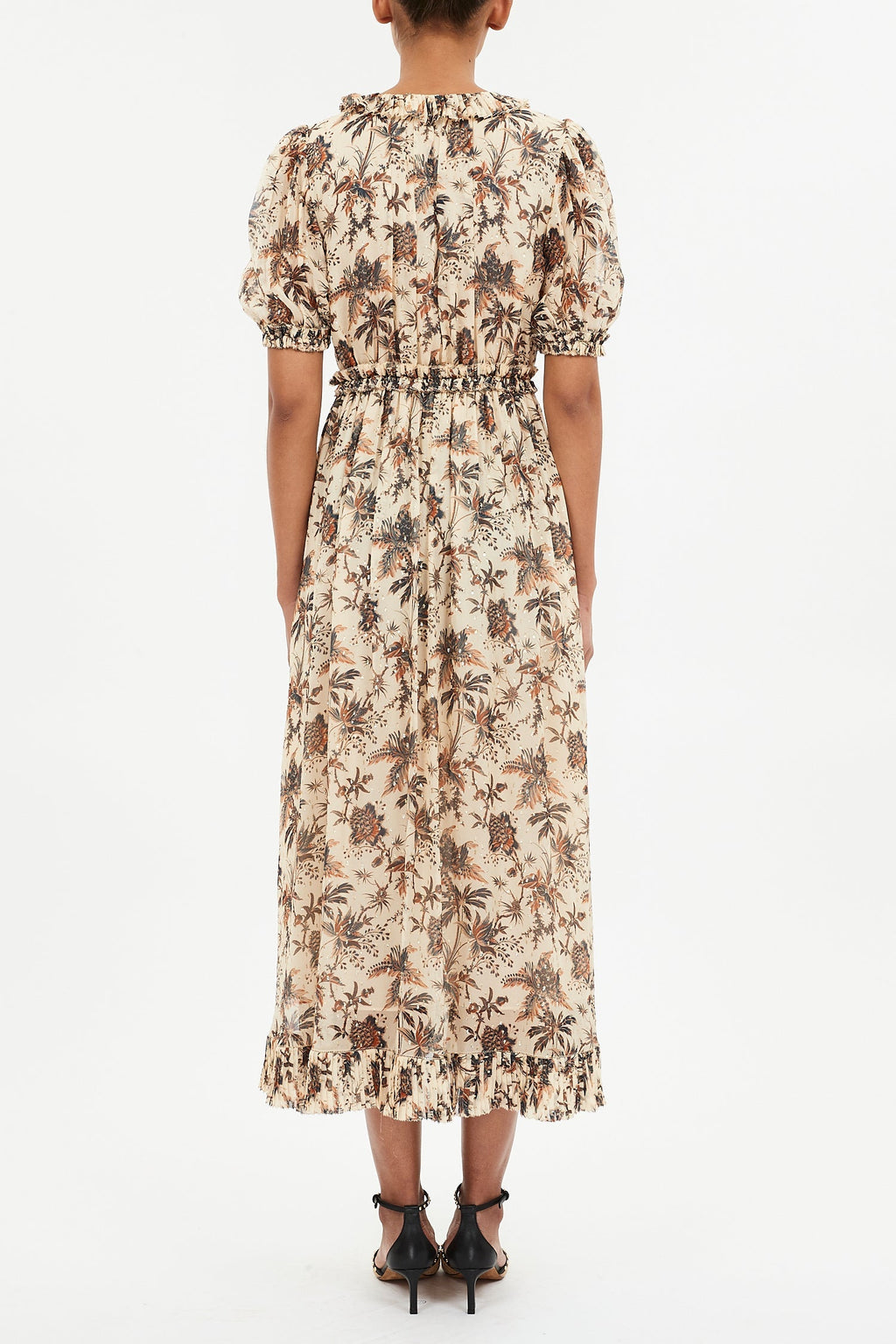 Ulla Johnson Rosamunde Puff Sleeve Dress