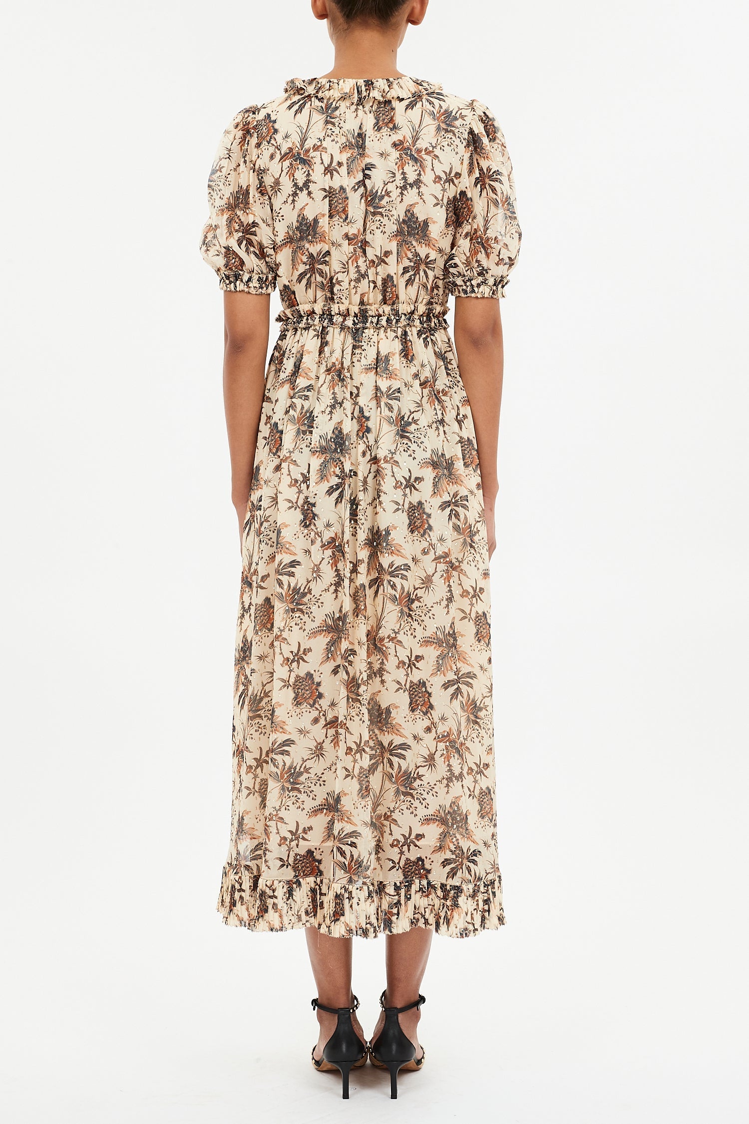Ulla Johnson Rosamunde Puff Sleeve Dress