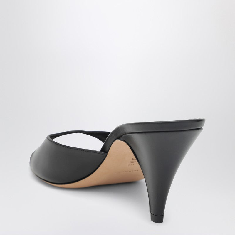 Haze sandal in black leather