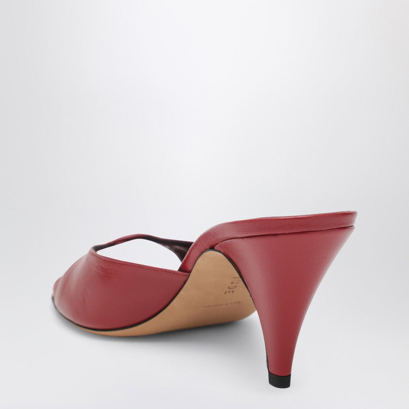 Haze sandal in red leather